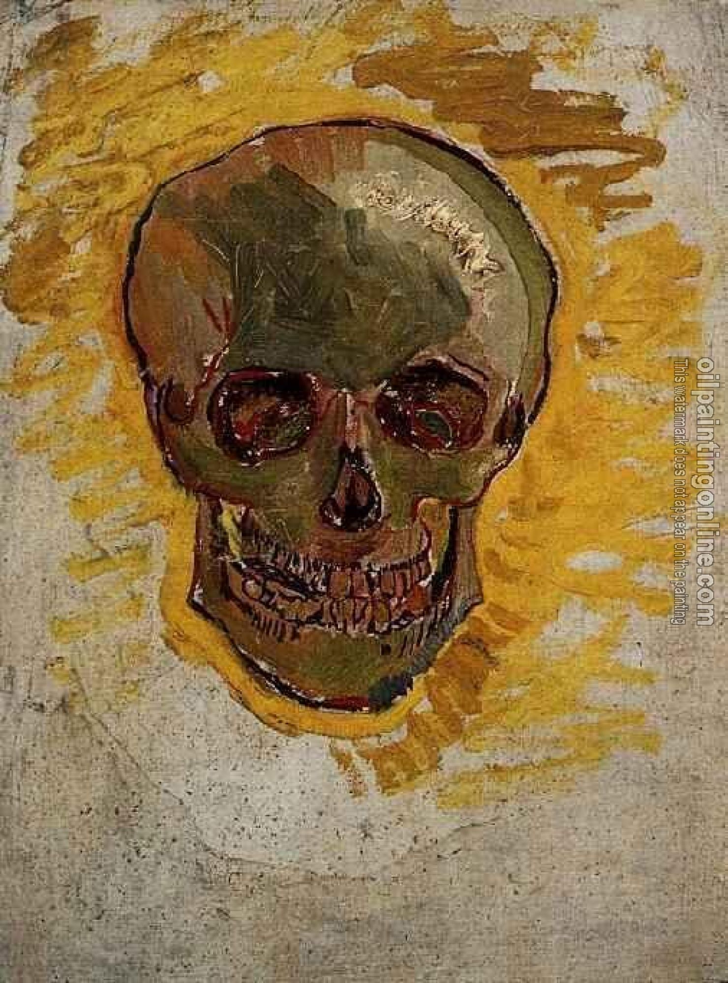 Gogh, Vincent van - Skull